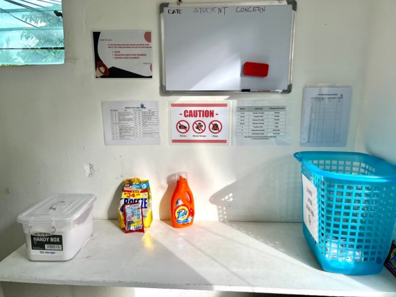 フィリピン留学 Cebu21 - English Fella 1-Laundry room-3